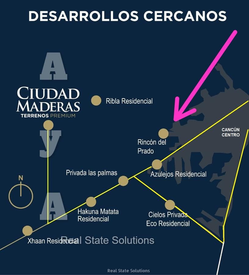 Pre-sale Investment Lots Starting at 112 m² in Lázaro Cárdenas, Cancún.