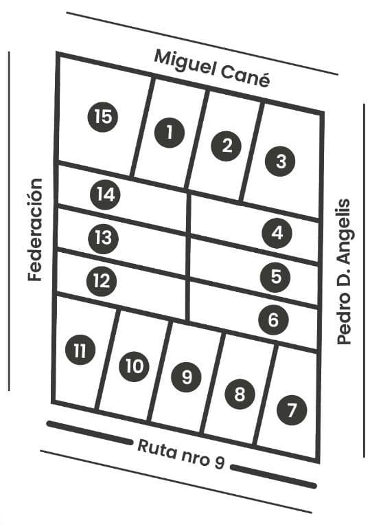 Lot in Funes Garita 13 - One block from Route 9