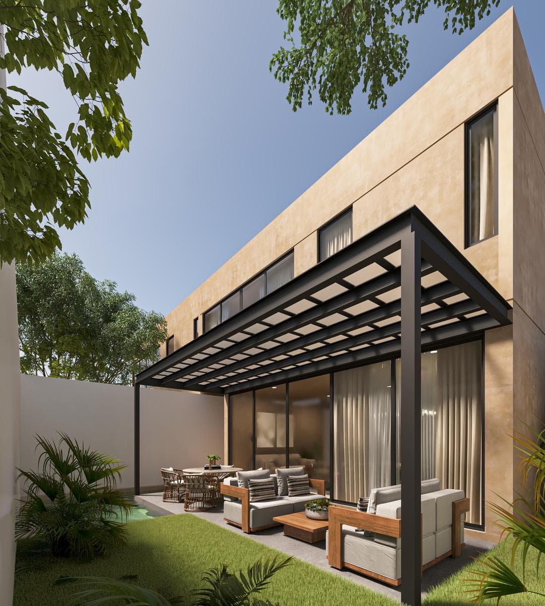 House for sale in Mérida, Yucatán, in Santa Gertrudis Copó, in the Plaza La Isla area