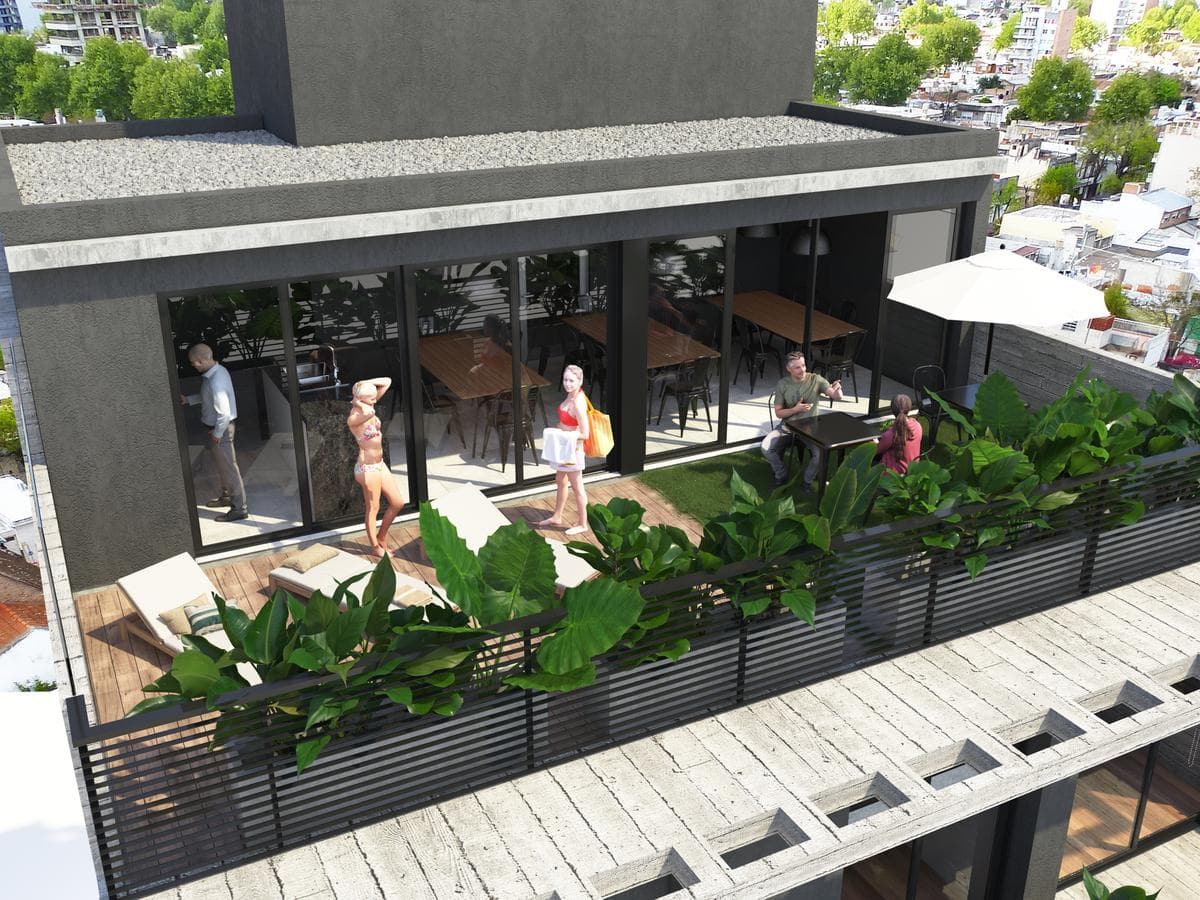 FOR SALE - Studio apartment with balcony - Abasto neighborhood, Rosario.
