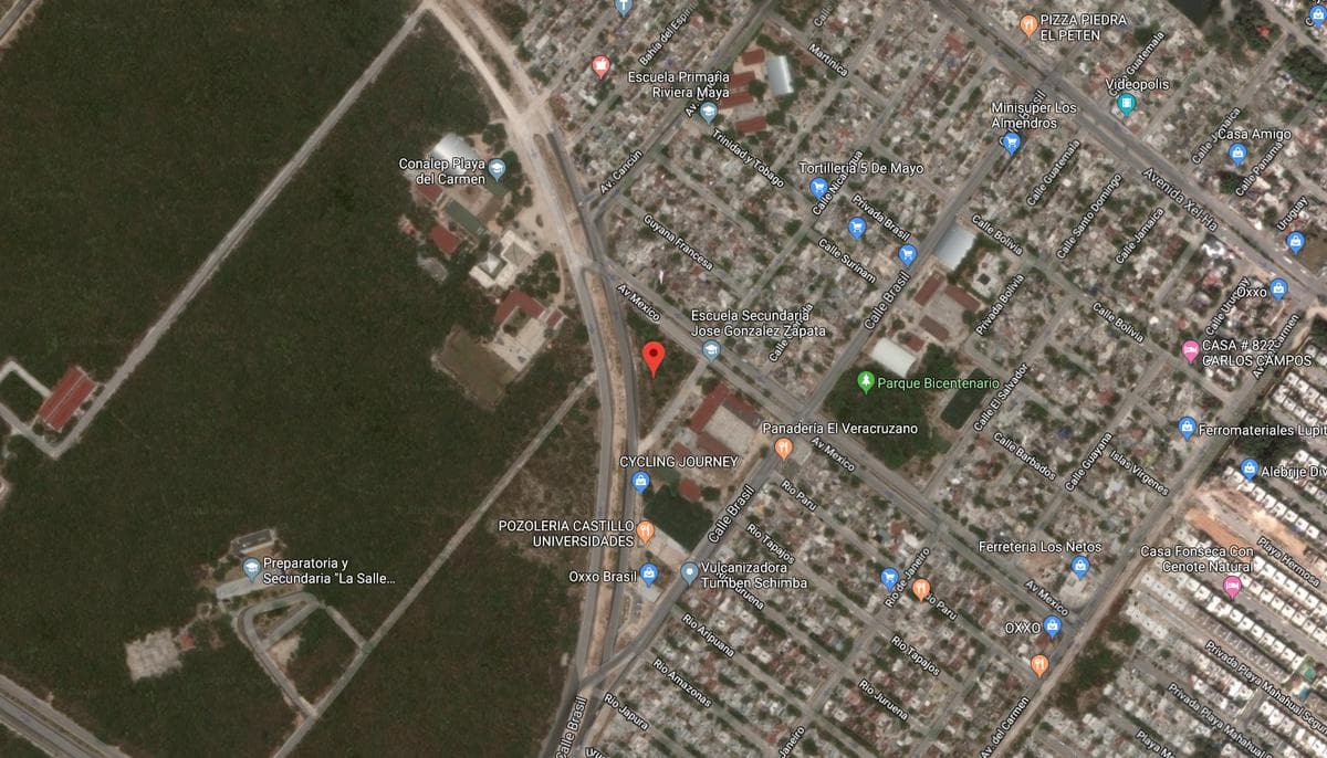 LAND FOR SALE: 2,456 M2 IN PLAYA DEL CARMEN, WITH TITLE DEED