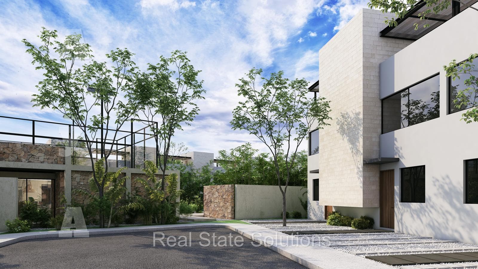 New Home for Sale, 3 Bedrooms, 2 Levels, Rooftop Pool, Playa del Carmen