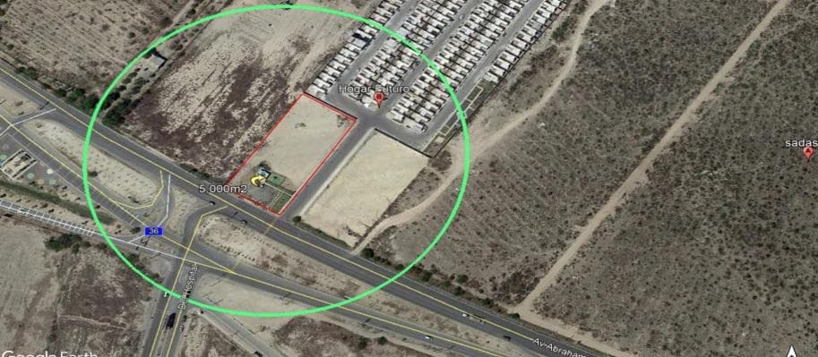 4,000 m² Plot of Land for Rent on Prolongación Lincoln García in Nuevo León