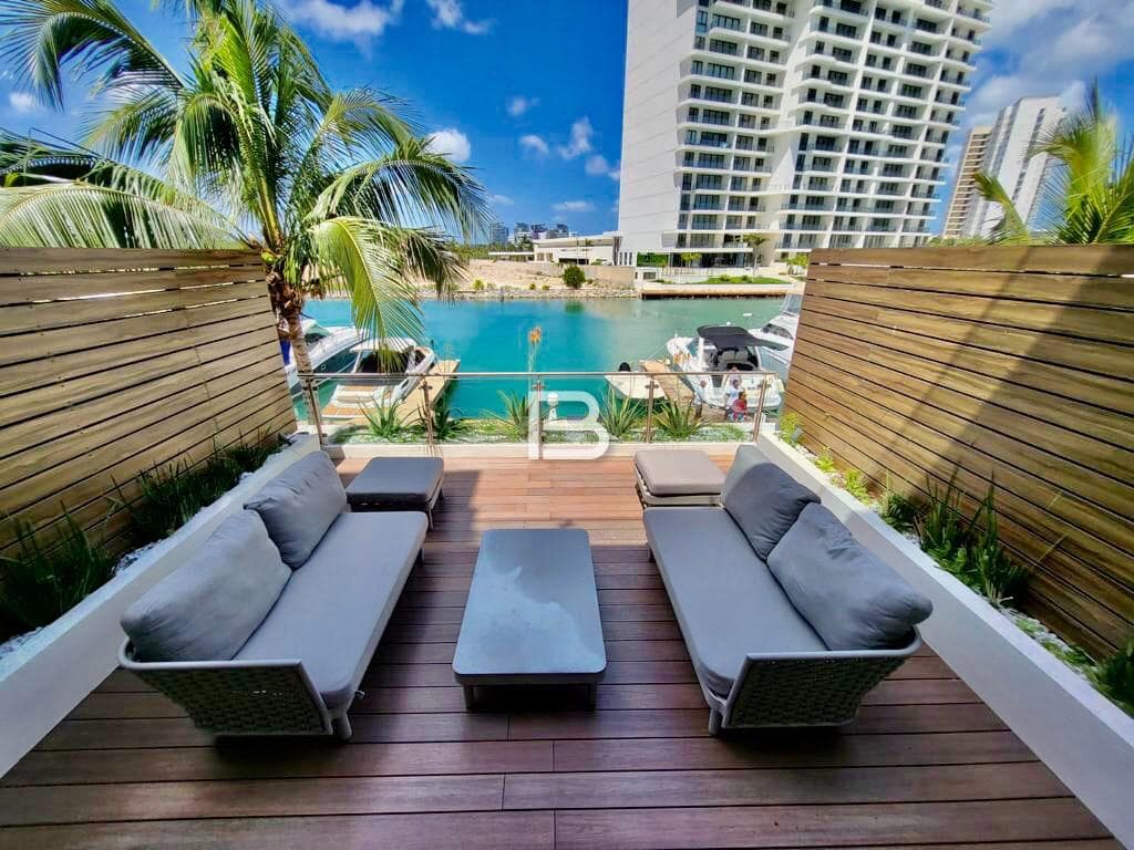 Canal Homes Puerto Cancún: Fully Furnished House for Rent