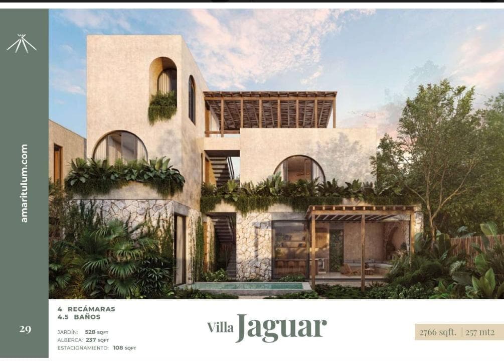 Villas for Sale in Aldea Zamá, Tulum