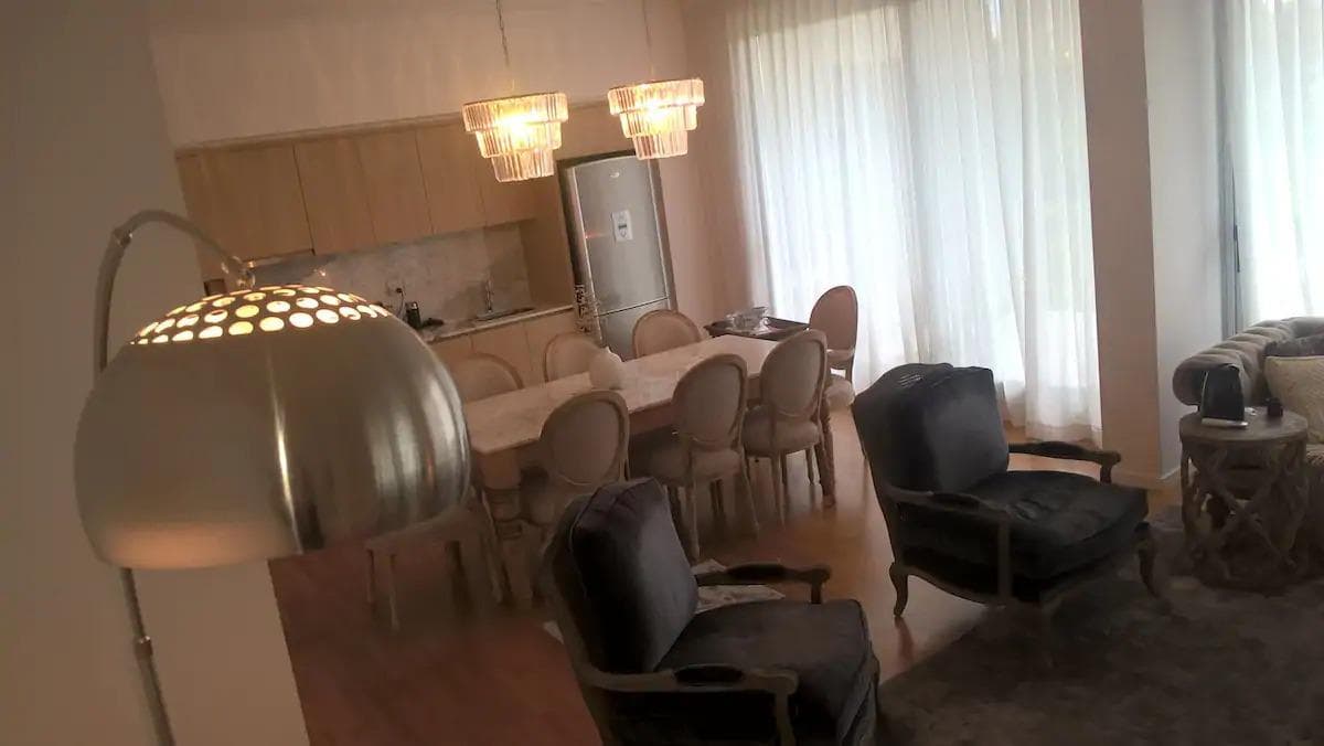 Apartment for sale and/or annual rent. Yoo Nordelta—3 bedrooms, ground floor, garden