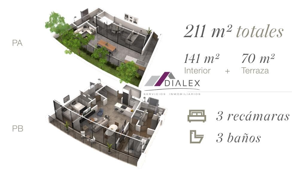 Apartments for Sale, Monterrey, Nuevo León - Just 2 minutes from San Pedro Garza García