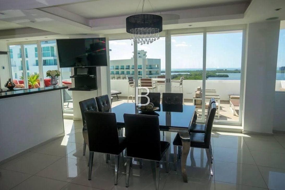 Fully Furnished Oceanfront Penthouse for Sale