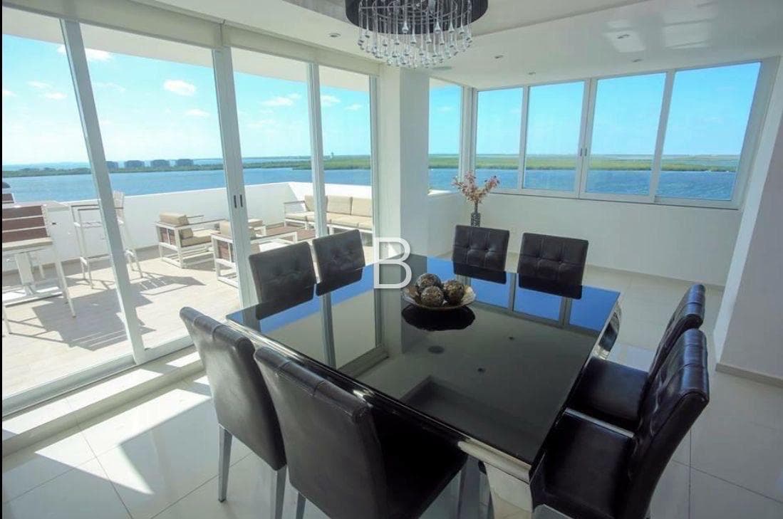 Fully Furnished Oceanfront Penthouse for Sale