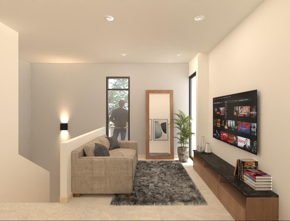 Ground-floor apartment for sale with a pool in Mérida, Yucatán, Temozón Norte.