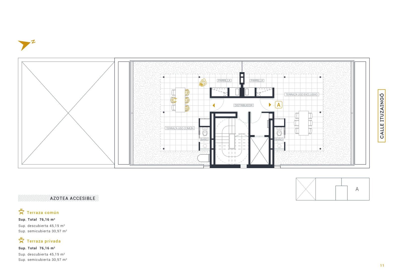 Apartment in Abasto - PATIO - BARBECUE - BALCONY - SUITE