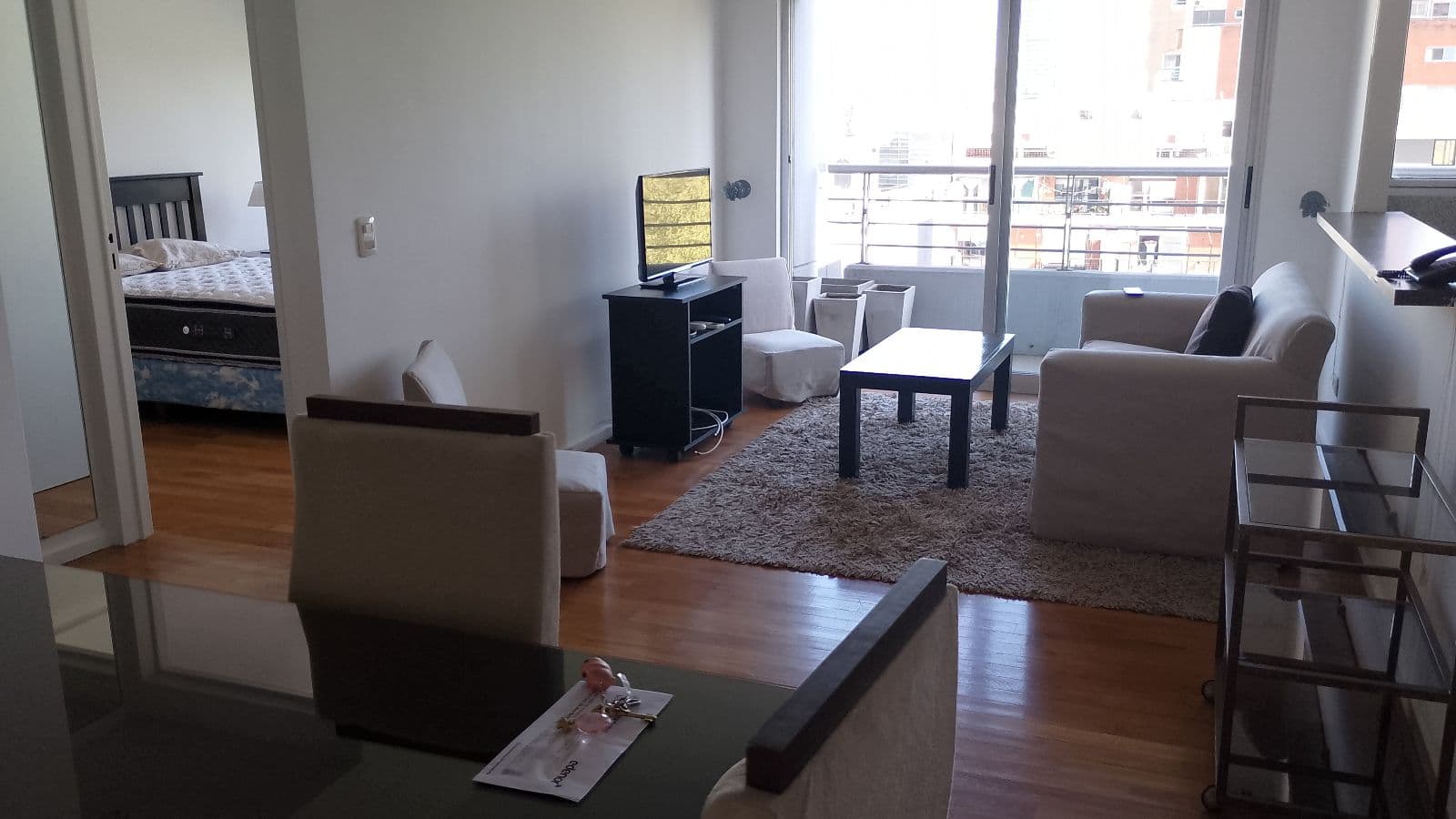 Alquiler departamento 2 ambientes amoblado en Torre Oro Costantini, Palermo Nuevo