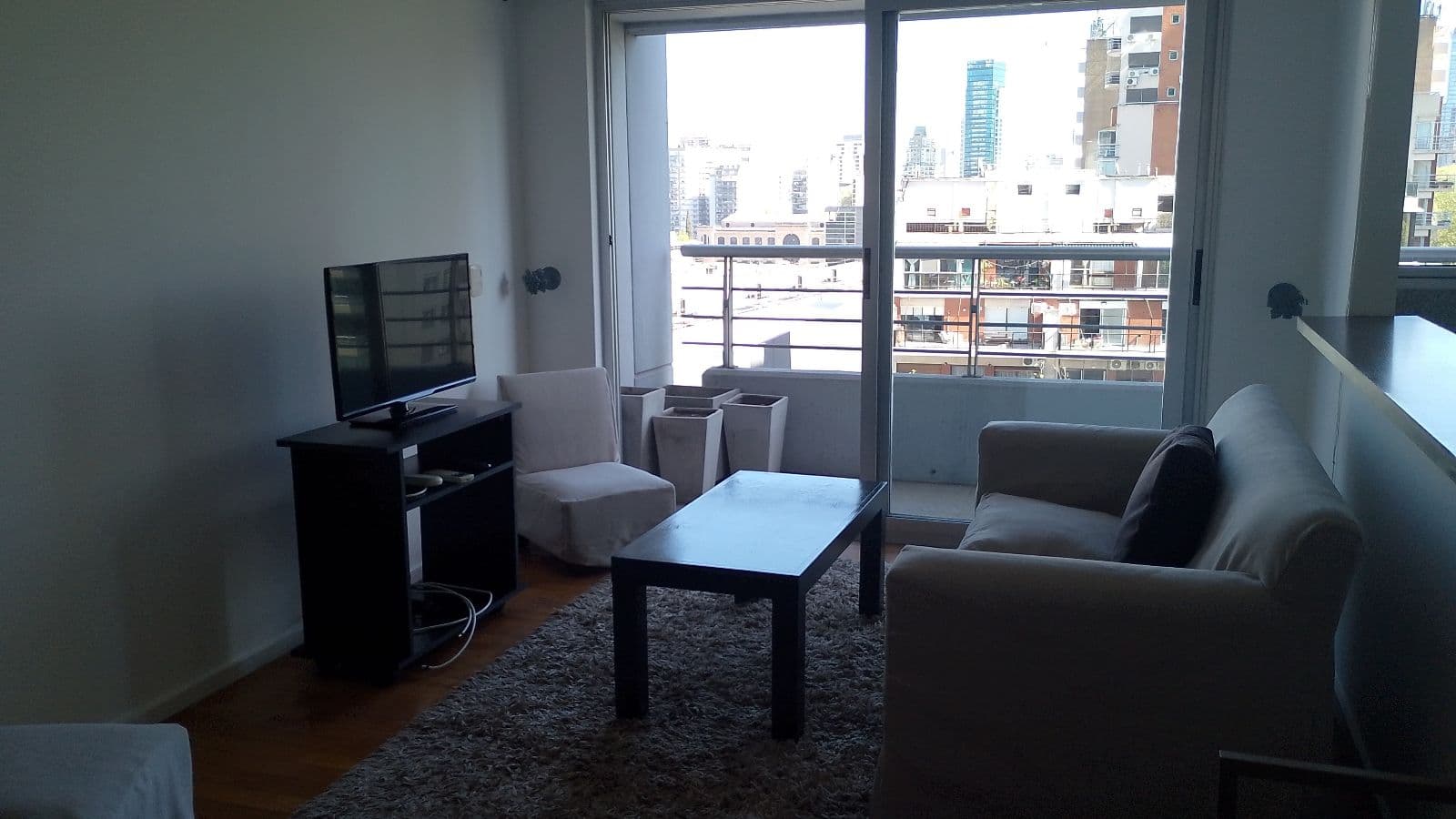 Alquiler departamento 2 ambientes amoblado en Torre Oro Costantini, Palermo Nuevo