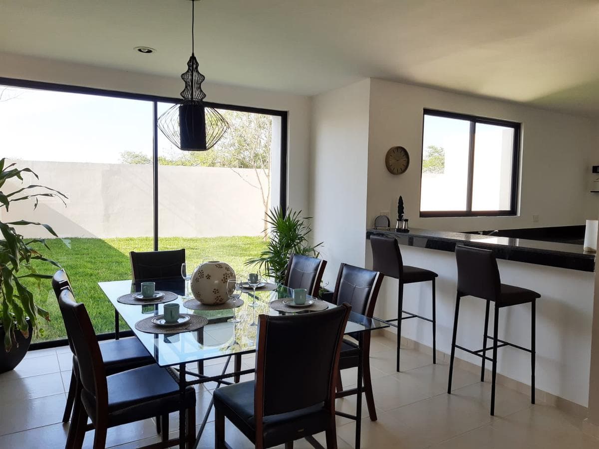 3-Bedroom House on a Private Street with Amenities in CHOLUL, Mérida, Yucatán.