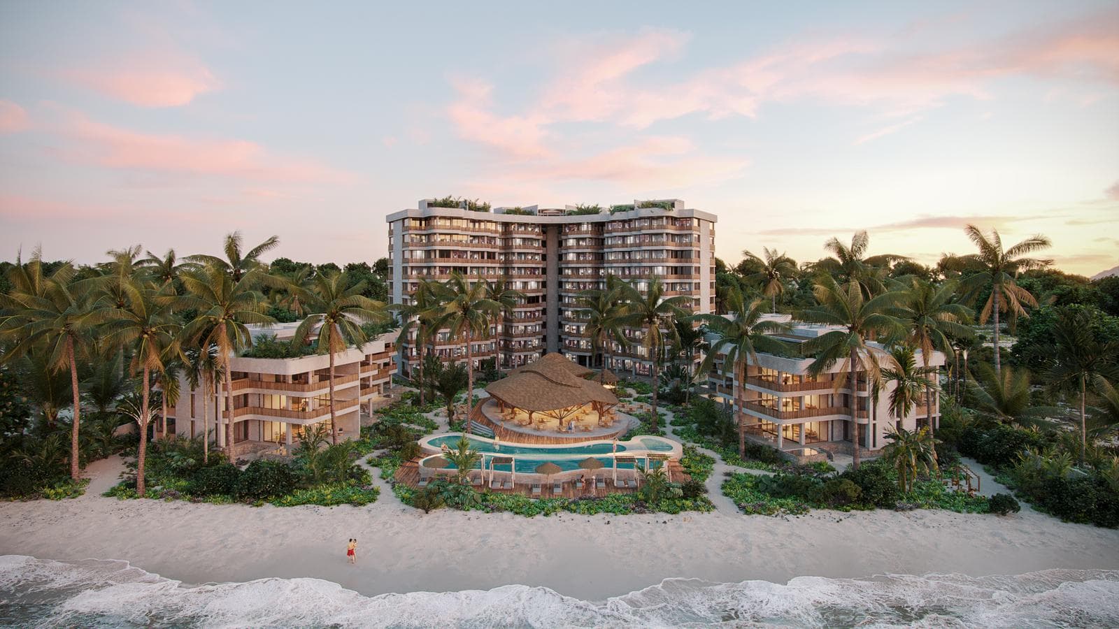 Beachfront Condo for Sale in San Crisanto, Yucatán