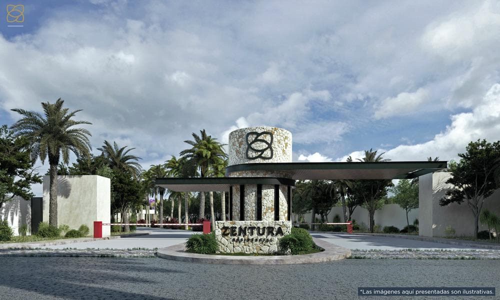 Lot on Privada Zentura in Cholul with Amenities in Mérida, Yucatán.