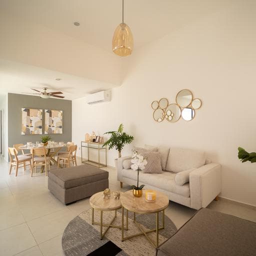 Single-Story House for Sale in Cholul, Mérida, Yucatán