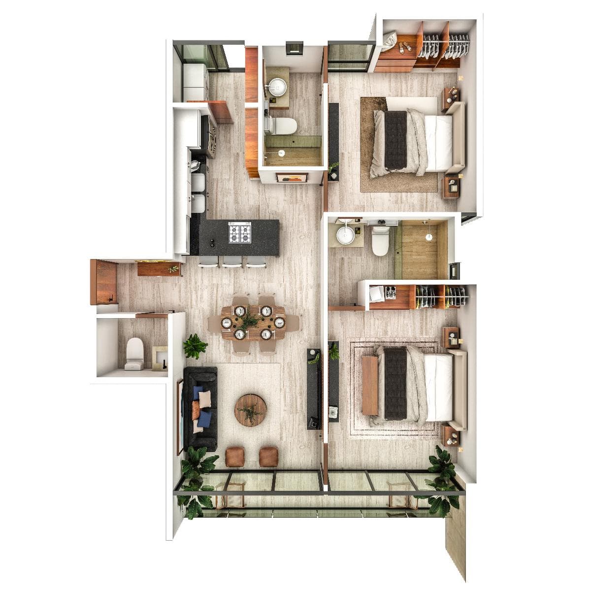 Apartment for Sale in Santa Gertrudis Copo, Mérida, Yucatán