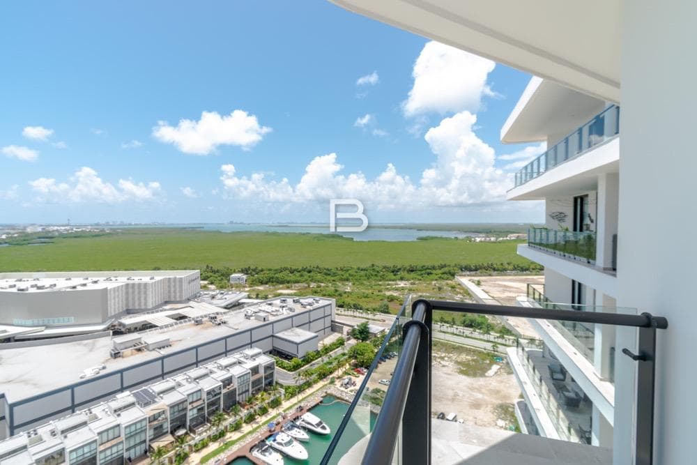 Puerto Cancún: Brand-New Blume Apartment for Sale