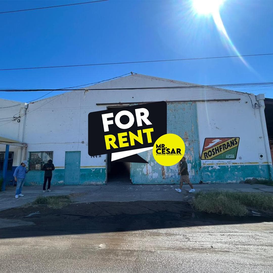 Warehouse for Rent in the South on Vildosola Blvd. (off to Guaymas)