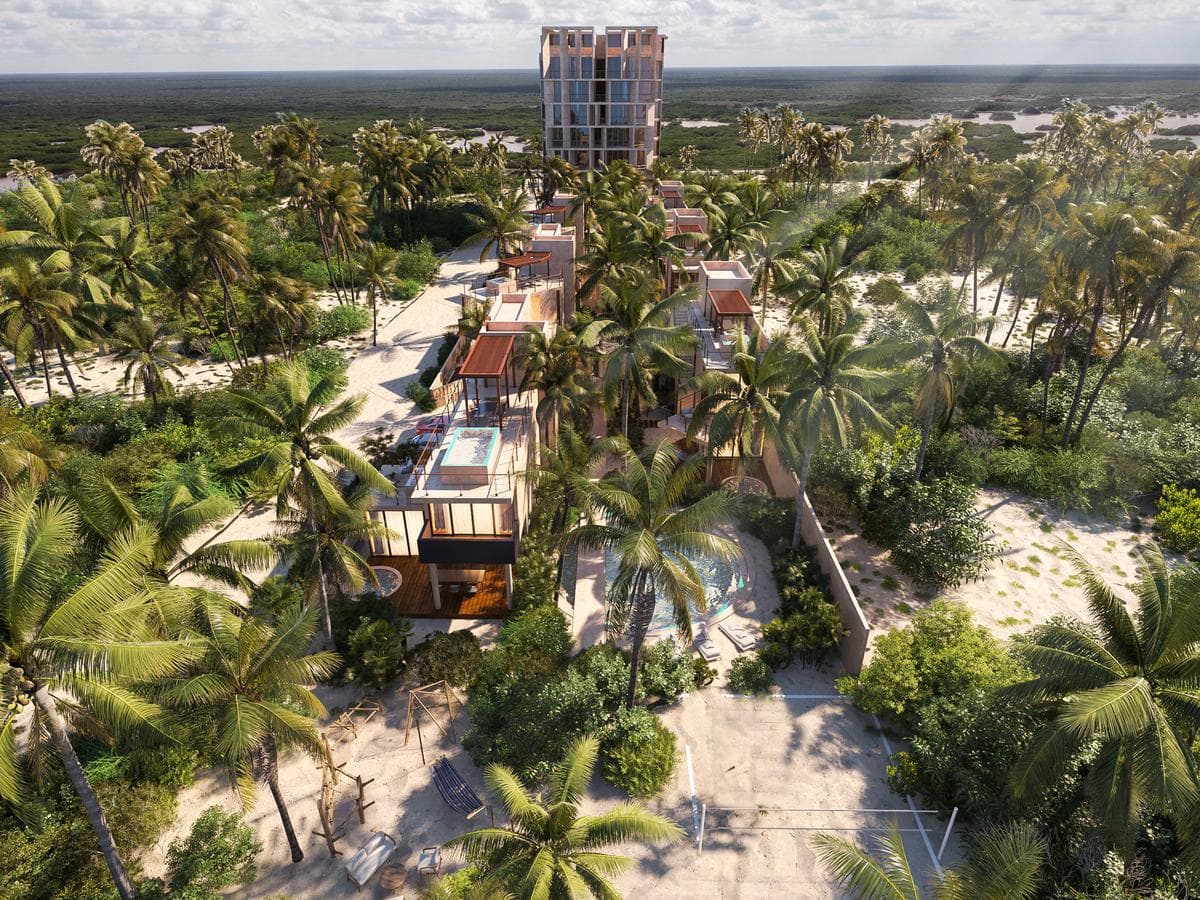 Beachfront Penthouse for Sale in Mérida, Yucatán, in Telchac.
