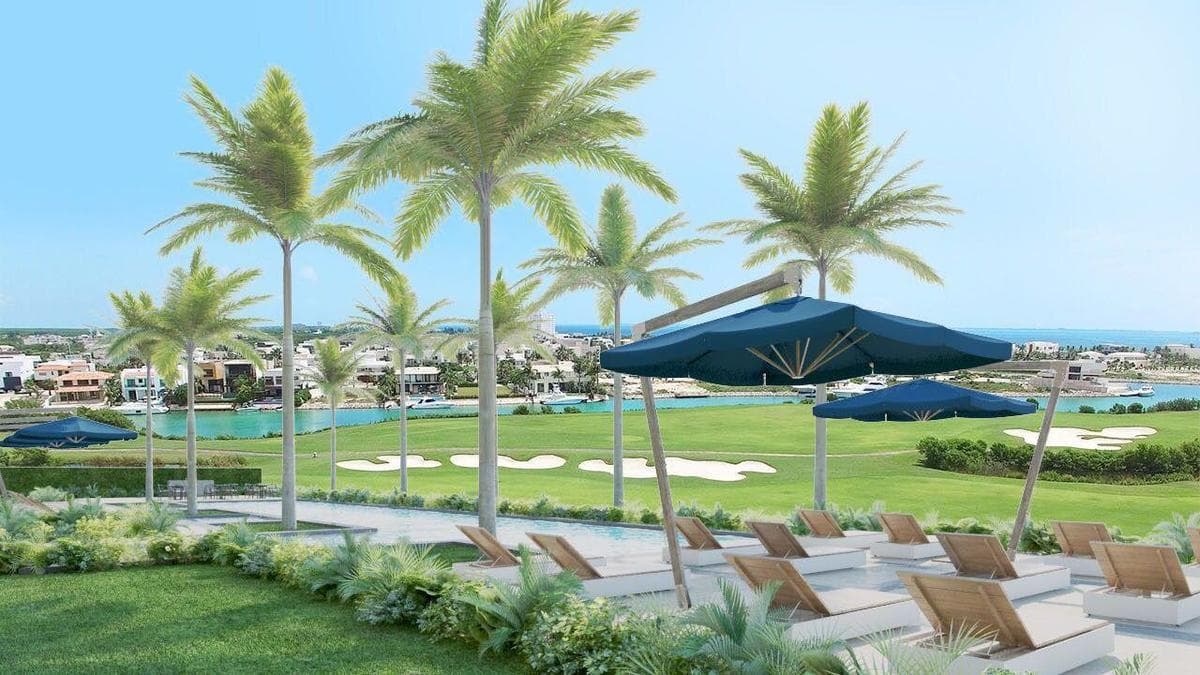 Apartment for Sale, 4 Bedrooms, TV Room, Golf Course, Puerto Cancún