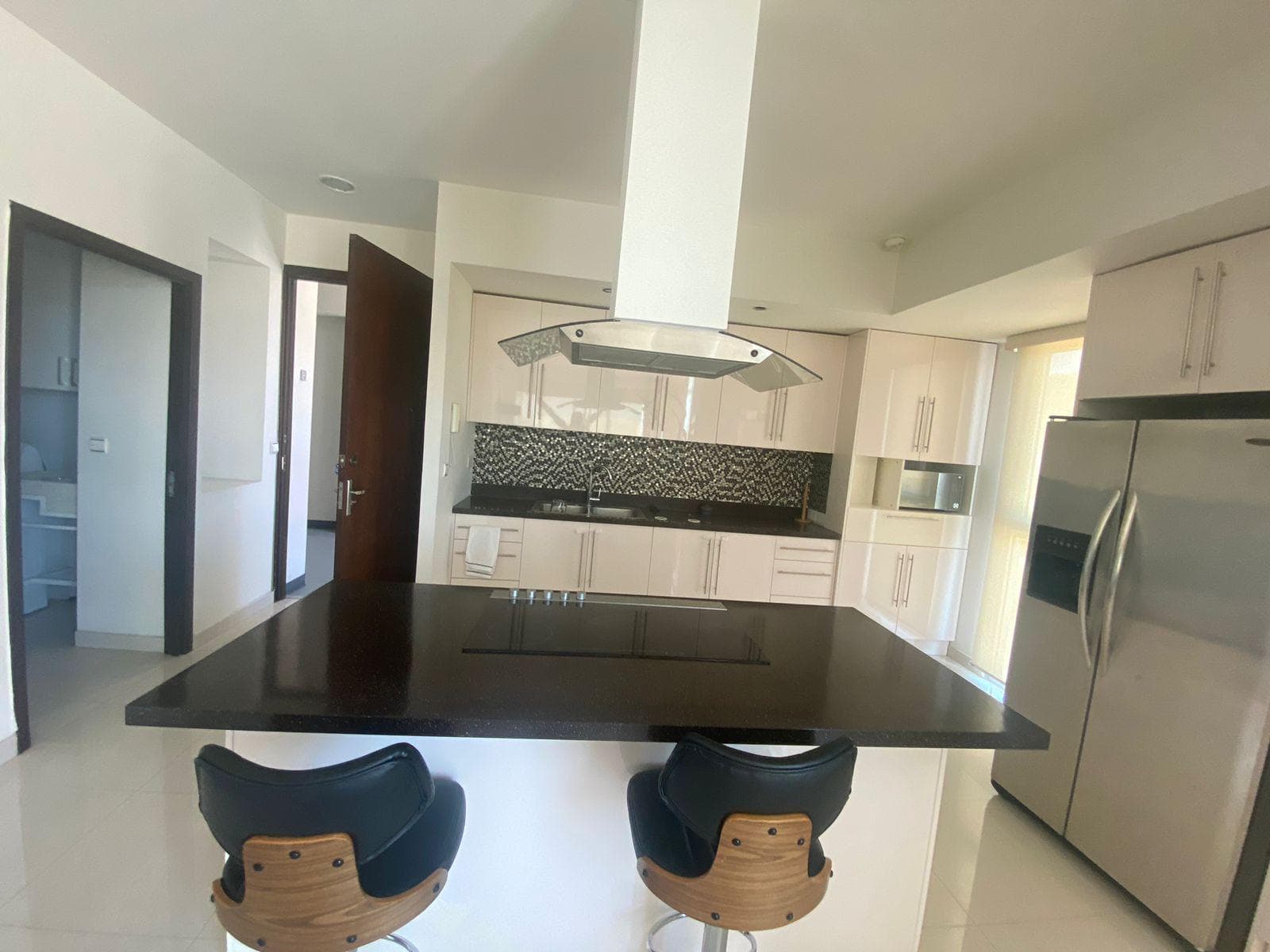 Furnished and fully equipped apartment for rent on the 40th floor