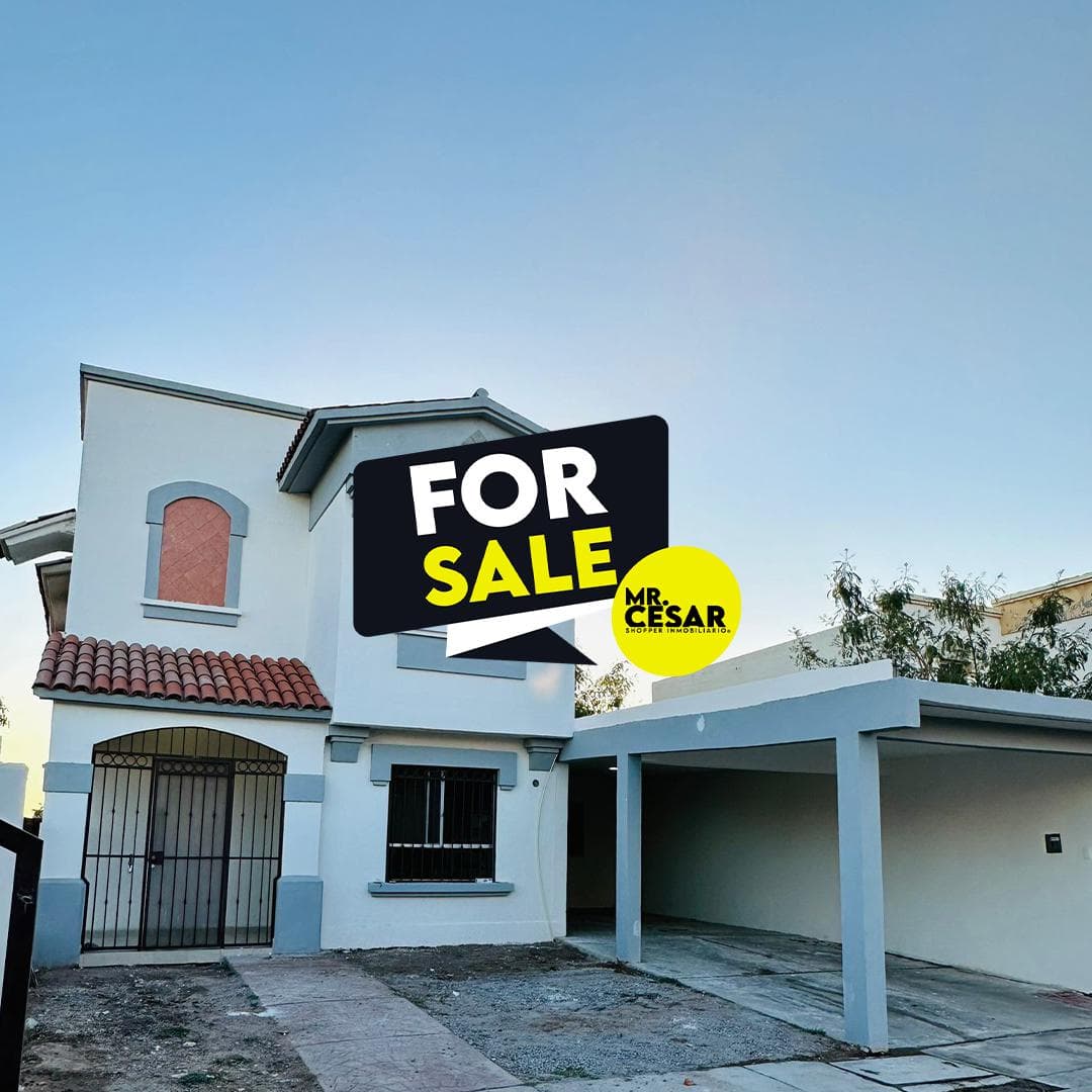 House for sale in Puerta Real Residencial, Hermosillo, Sonora.
