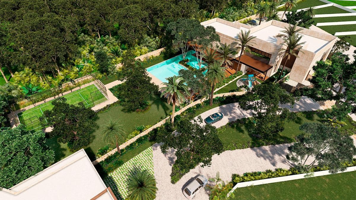 Land for sale on PRIVADA CAMPO MAGNO near the Country Club, Mérida, Yucatán.