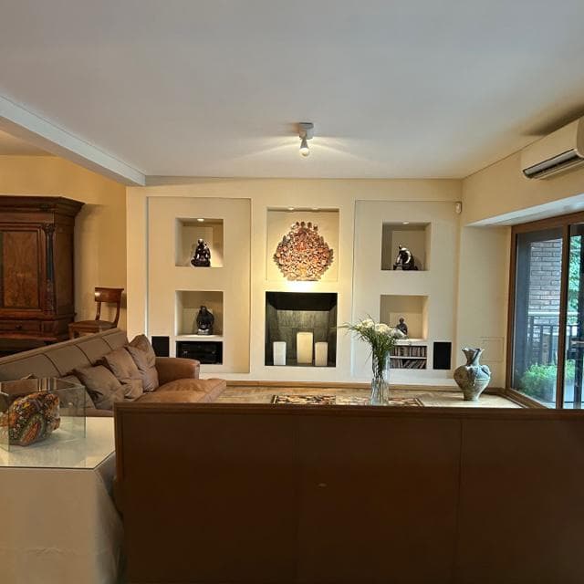 ONE-OF-A-KIND - Alvear Ave. Duplex, 5 bedrooms, with garden that can accommodate 125 people, 1,000-bottle wine cellar, security