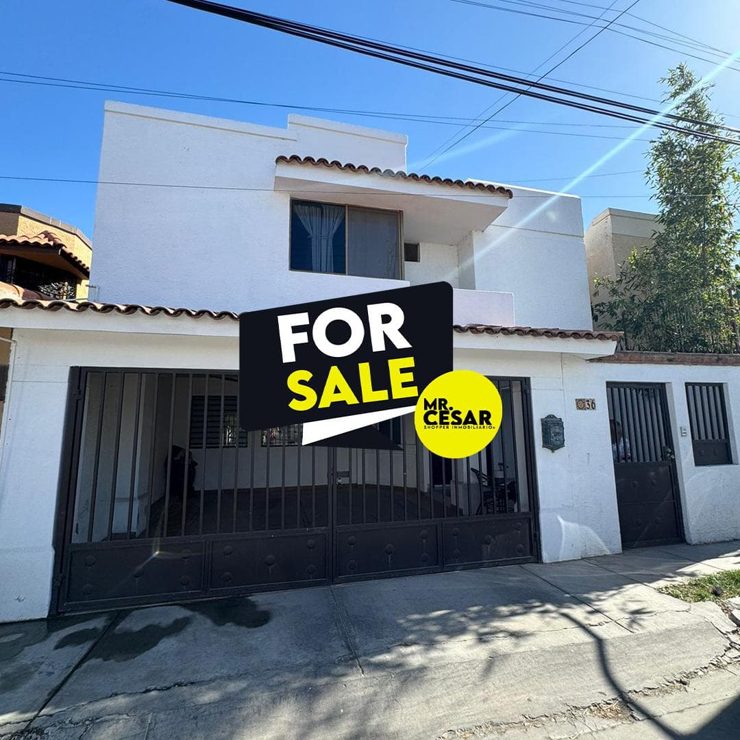 House for sale in the Los Portales Residential Community in Hermosillo.