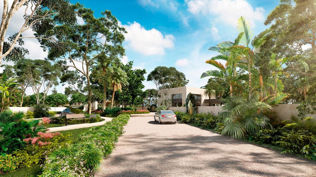 Lot on Privada Campo Magno in Tamanche, near the Country Club, Mérida, Yucatán