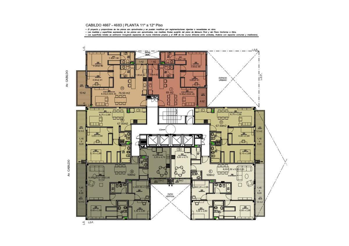 4-ROOM APARTMENT FOR SALE WITH LARGE BALCONY/TERRACE IN NUÑEZ - ALTOS DE NUÑEZ
