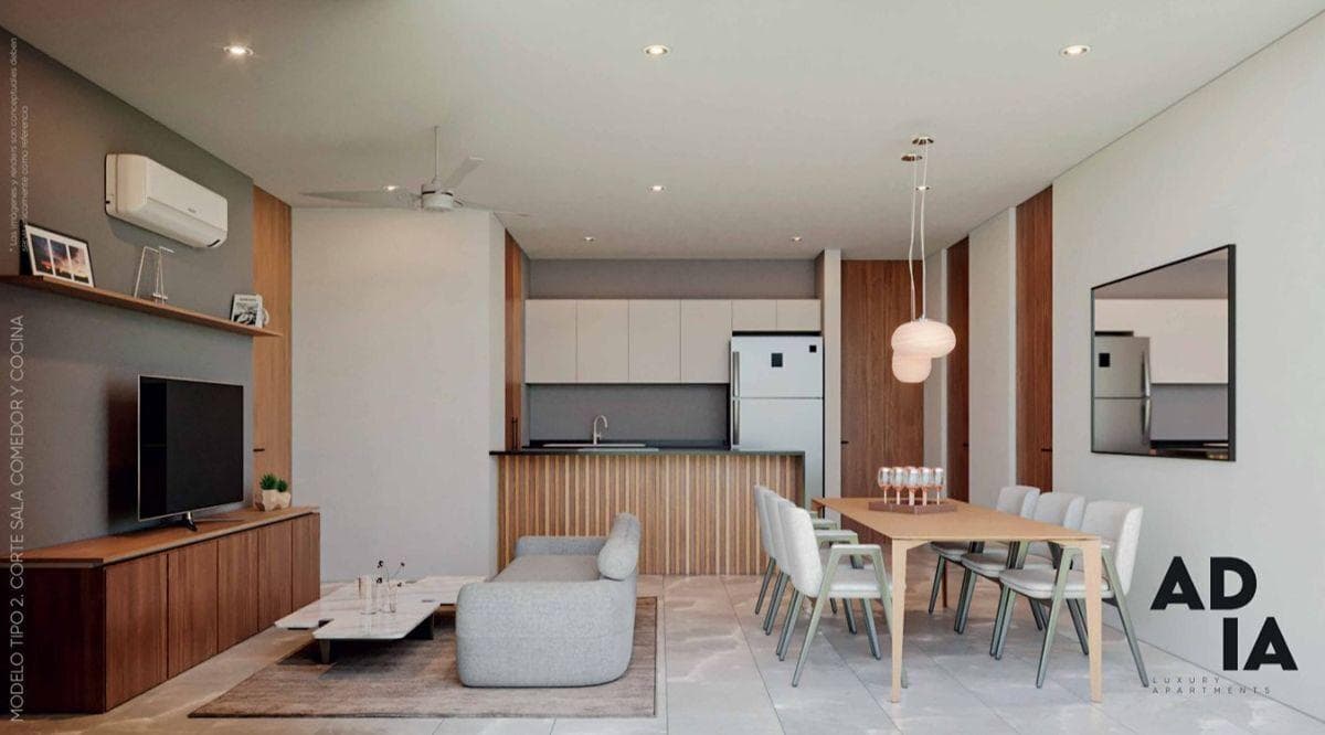Apartment in the north of Mérida, Temozón Norte