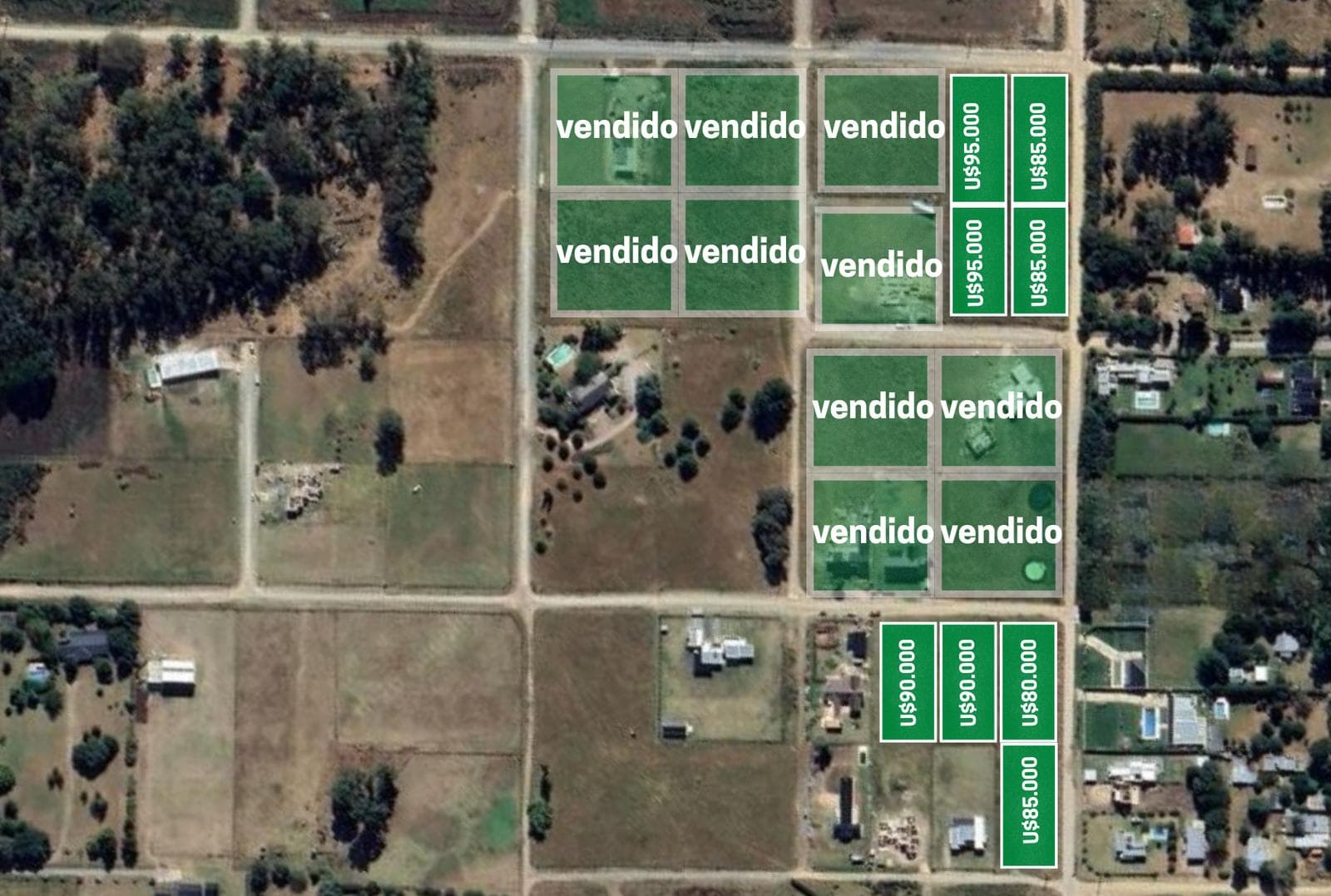 Land for Sale in the El Paraiso Neighborhood of Tandil, Near Axion and the Los Cardos Rugby Club.