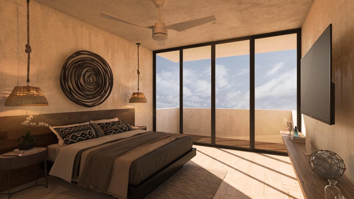 Beachfront apartment for sale in Mérida, Yucatán, in Telchac.