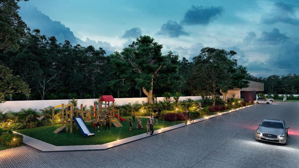 Land for sale on a private street in Cholul, Mérida, Yucatán, 10 minutes from Altabrisa.