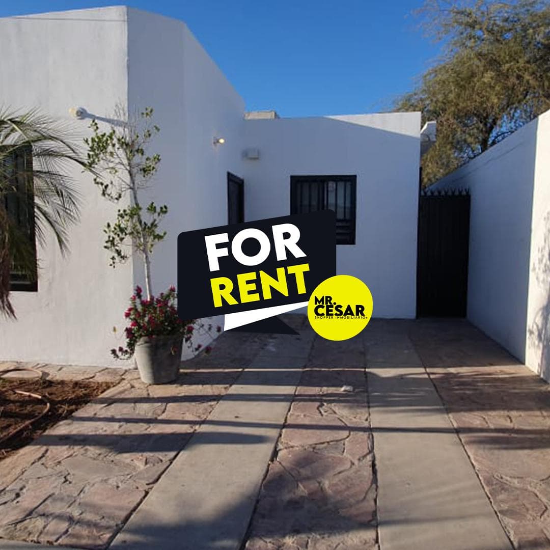 House for rent in Real del Llano, Hermosillo, Sonora.
