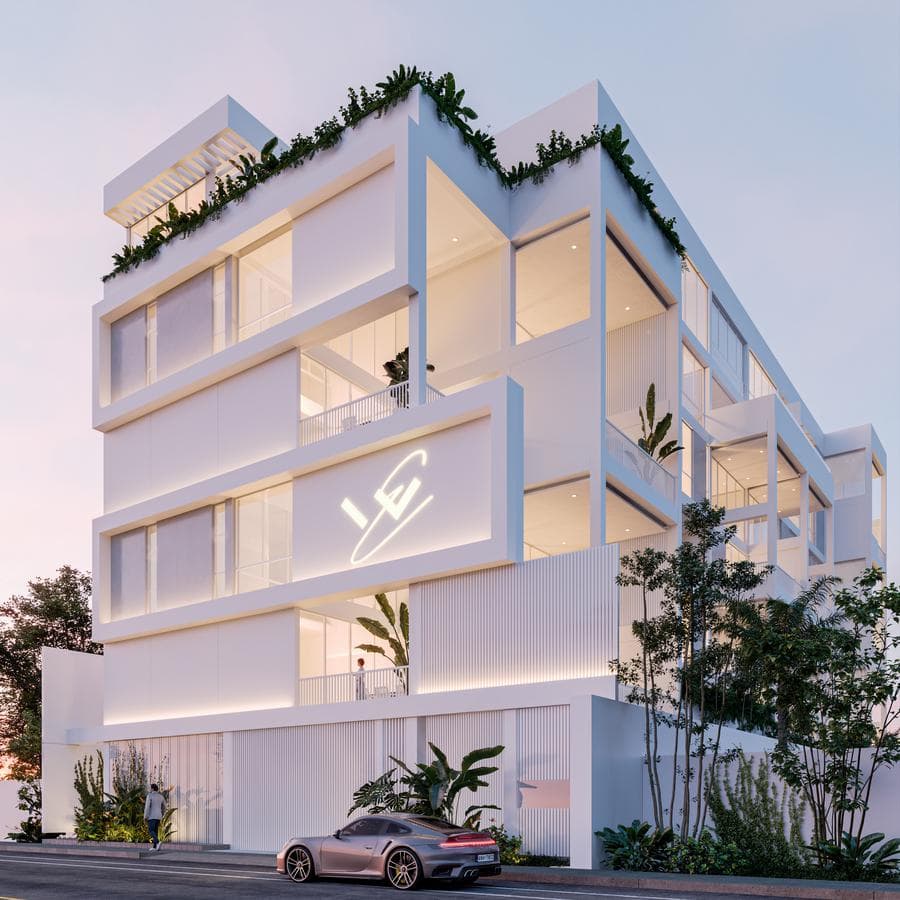 White Penthouse for sale in Mérida, Yucatán, in Montebello.