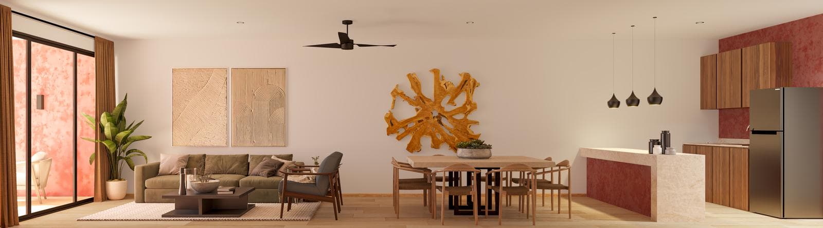 Apartment for Sale on the BEACH in Chicxulub, Mérida, Yucatán