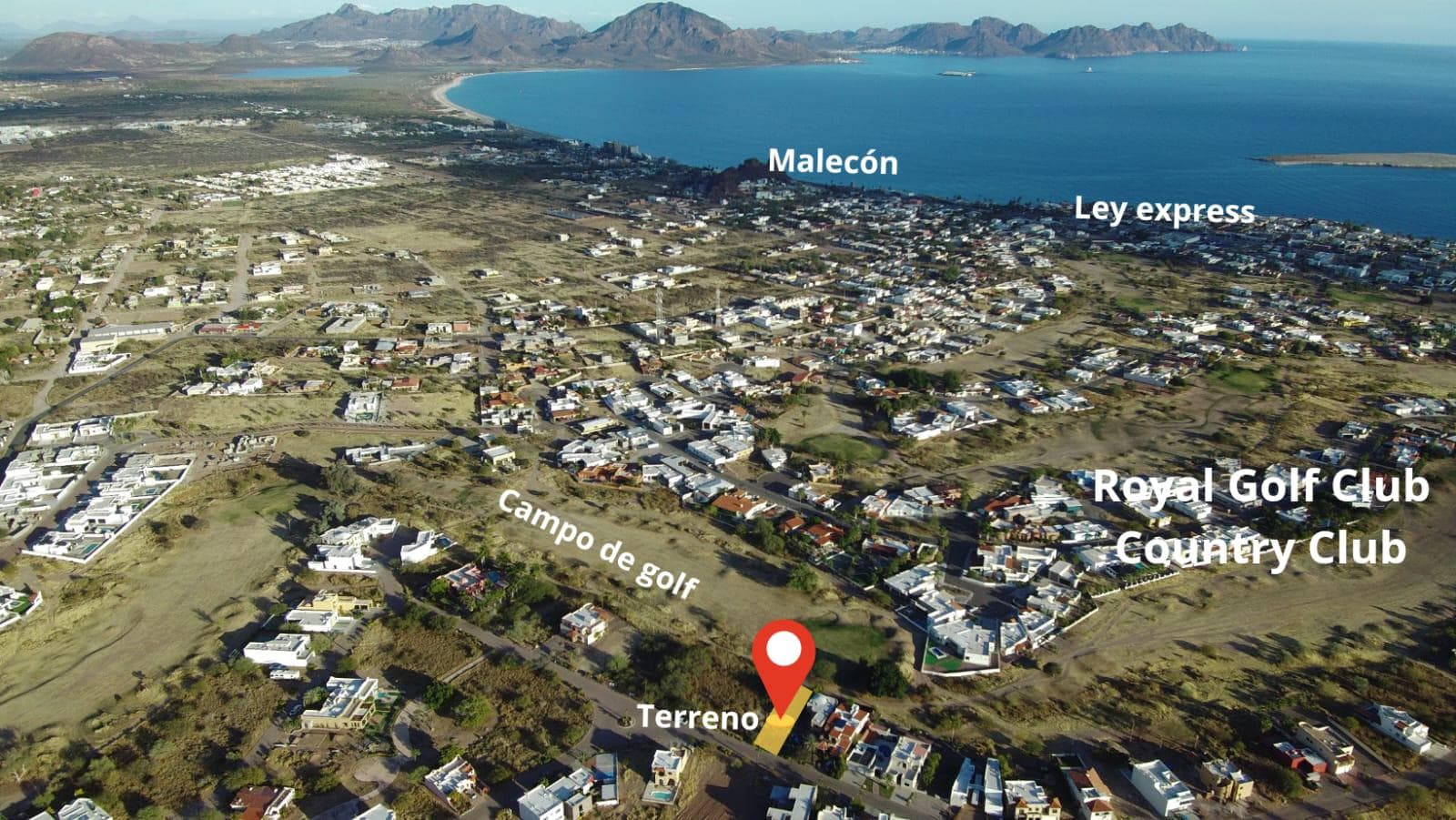Land for Sale in San Carlos at the Royal Golf Club Residential Community