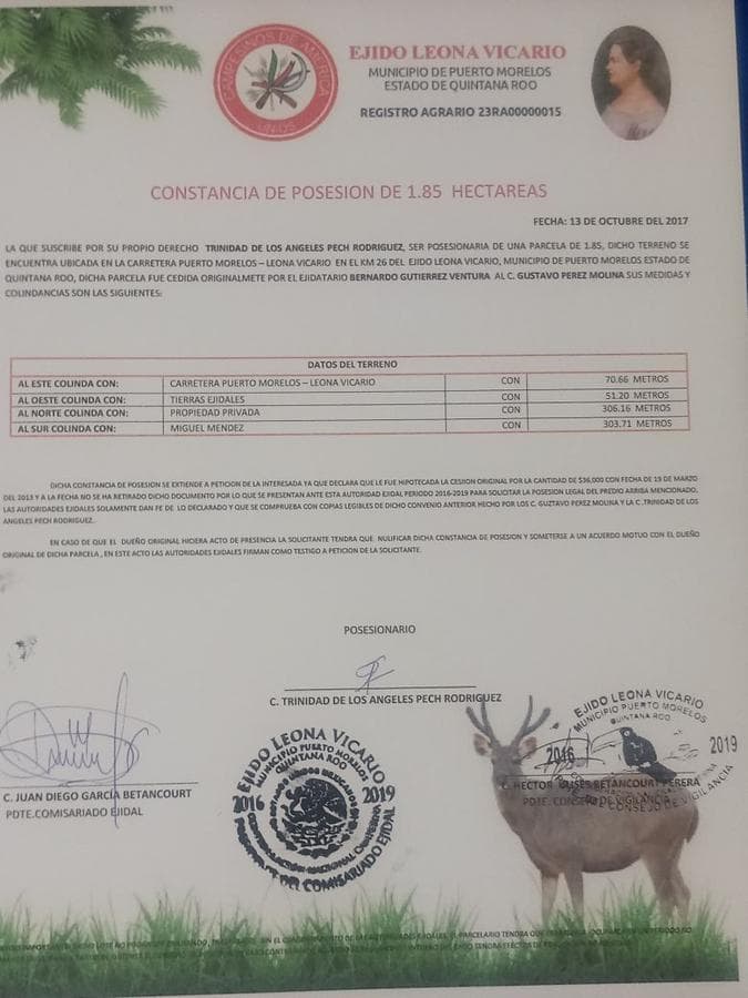 Land for Sale, 23,809 m2, Ruta Cenotes, Puerto Morelos-Leona Vicario