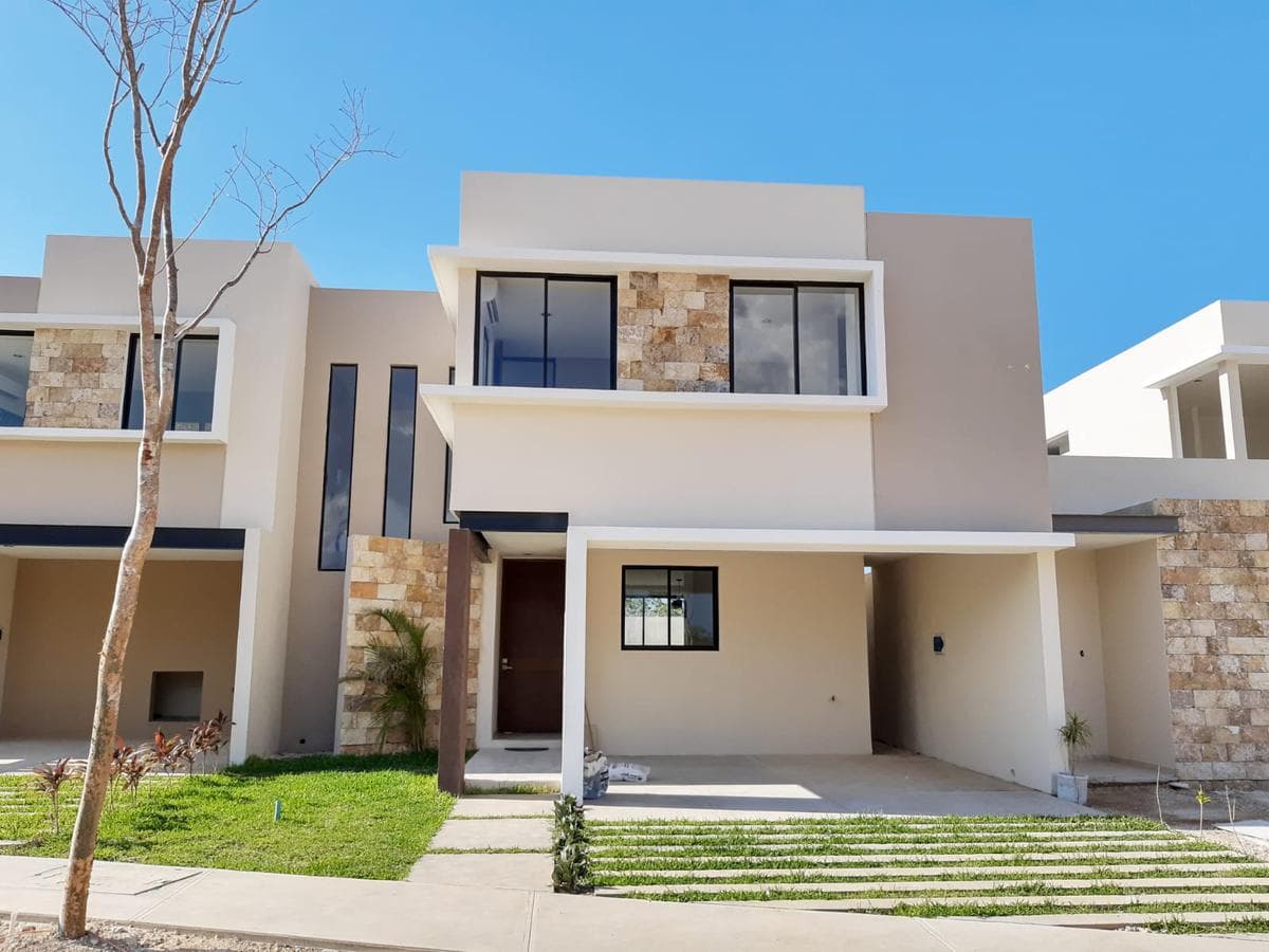 3-Bedroom House for Sale in the CUMBRES NOVO NORTE Gated Community in Conkal, Mérida, Yucatán.