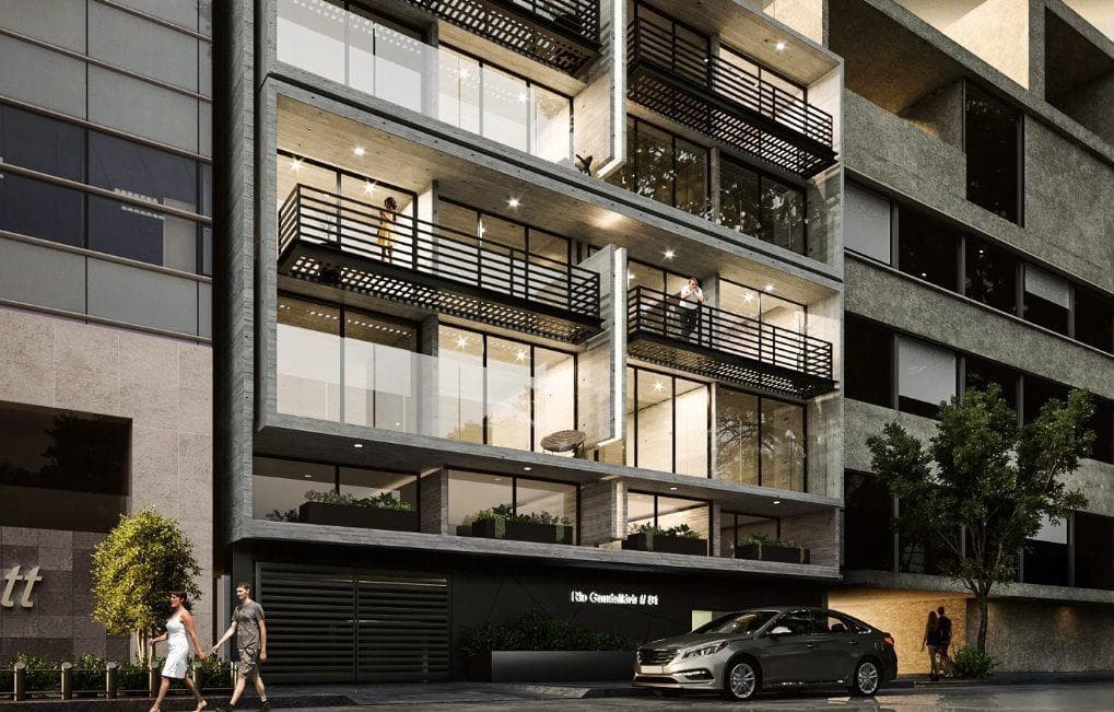Apartments for SALE in Col. Cuauhtémoc, Mexico City.