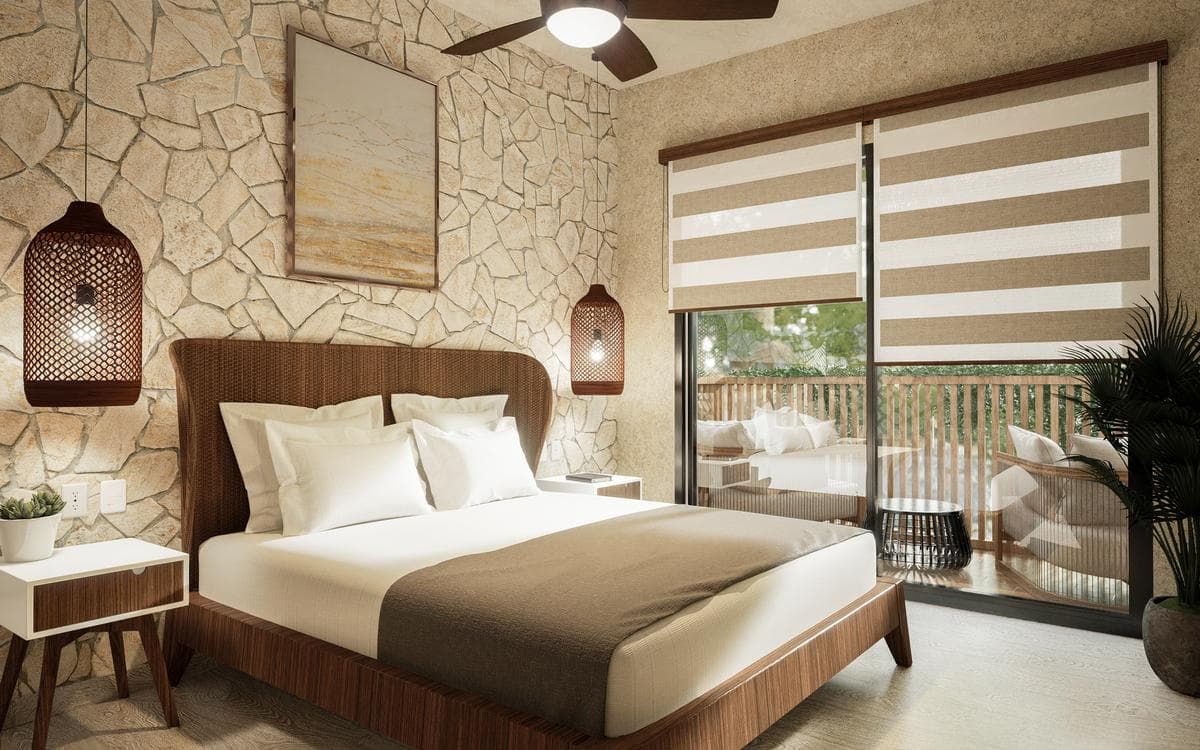 Amazing 1- or 2-Bedroom Apartments for Sale in Region 8, Tulum P3927