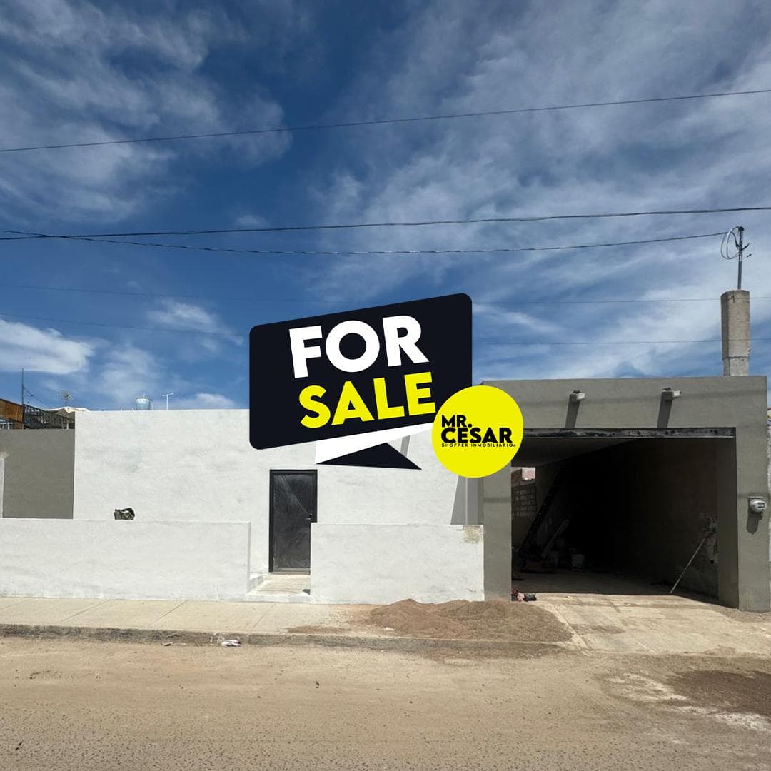 House for sale in the Santa Isabel neighborhood of Hermosillo, Sonora.