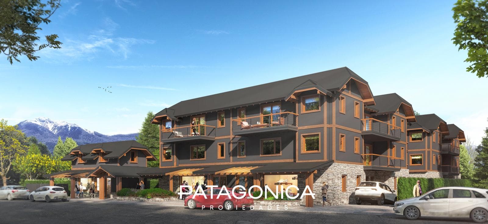 FOR SALE: 61-square-meter ground-floor apartment in the Domo II building, Villa La Angostura