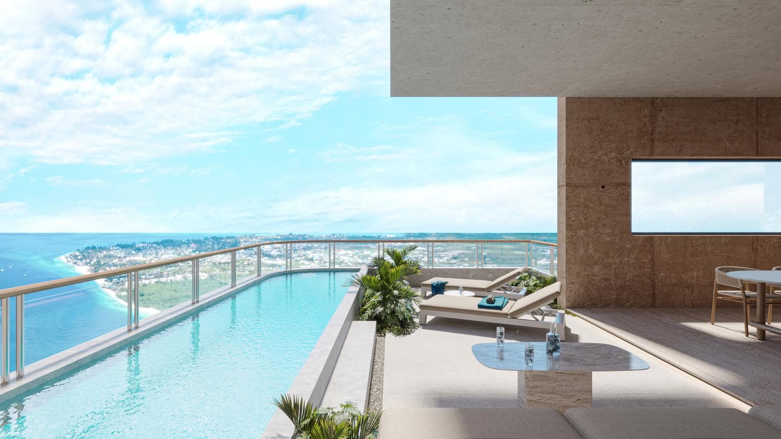 4-Bedroom, 4-Bathroom Oceanfront Penthouse for Sale in Puerto Morelos