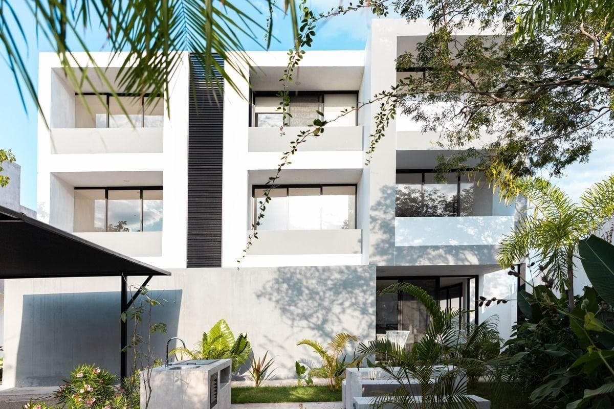 Apartment north of Mérida. Country-style neighborhood