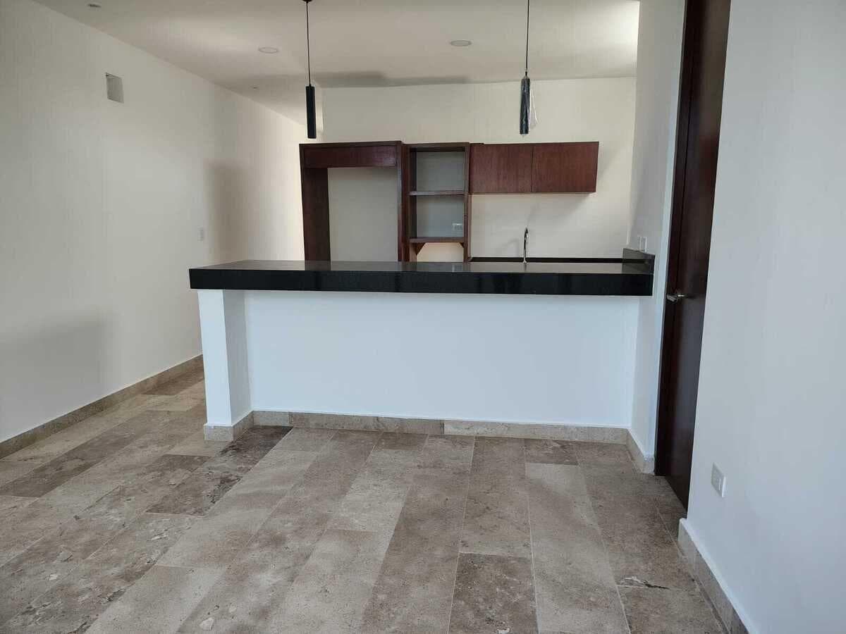 Apartment north of Mérida. Country-style neighborhood